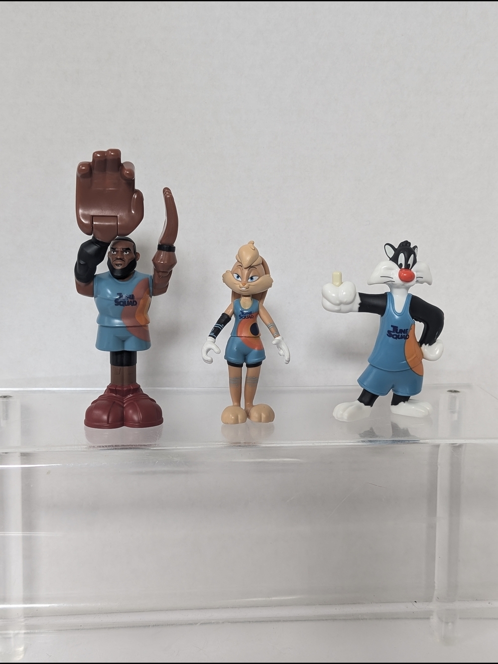 WARNER Bros McDONALD's LOONEY TUNES SPACE JAM & Lola Bunny Moose Pvc Toy